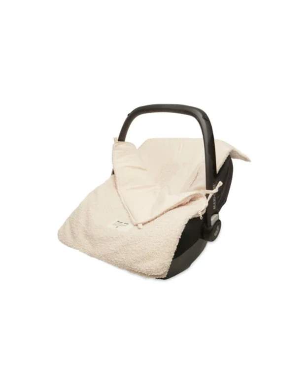 Jollein Boucle Baby Car Seat Footmuff Group 0+ 3/5 Points