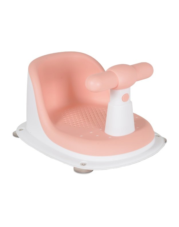 Moni Bernie Baby Bath Seat – Non-Slip, Pink, 6+ Months