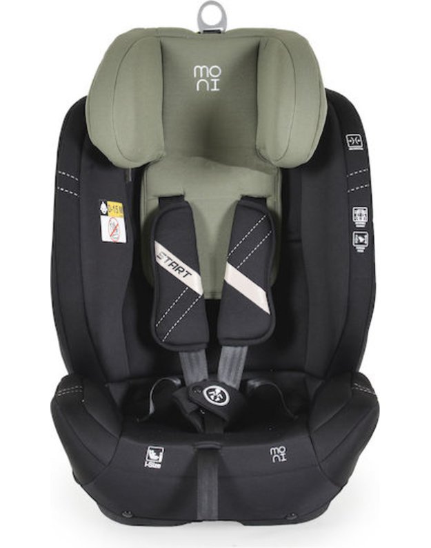 Car Seat Moni Start 76–150 cm (9–36 kg) Green 