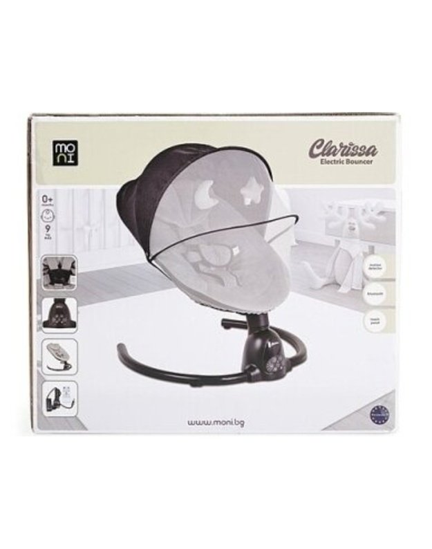 Moni Toys Clarissa Black Baby Bouncer