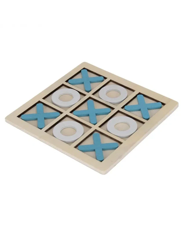 Creative Tic-Tac-Toe Wooden Puzzle – educational logic game for kids