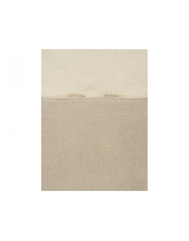 Jollein Bliss Knit Nougat cover for car seat, bassinet