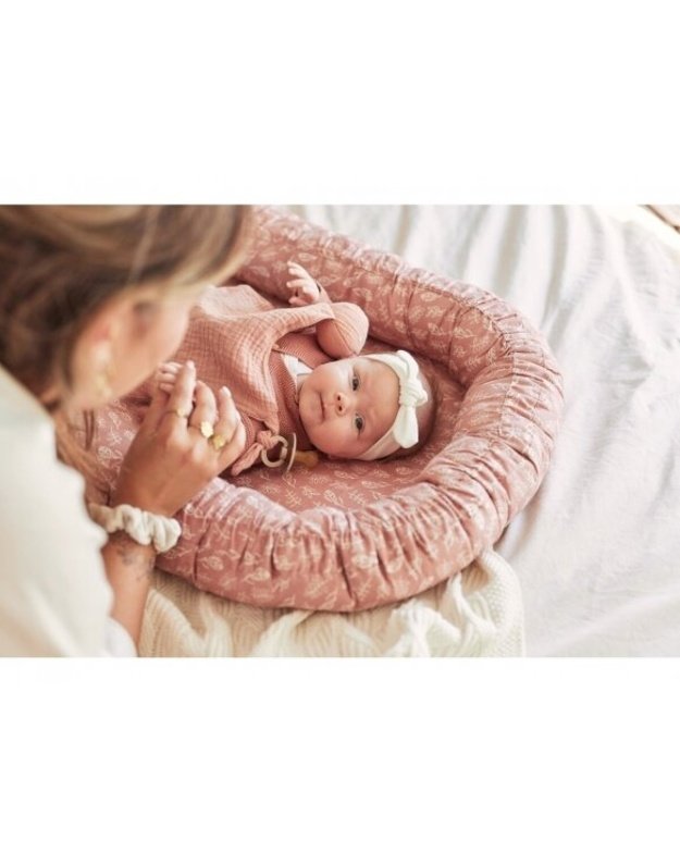 Jollein baby nest Meadow Rosewood