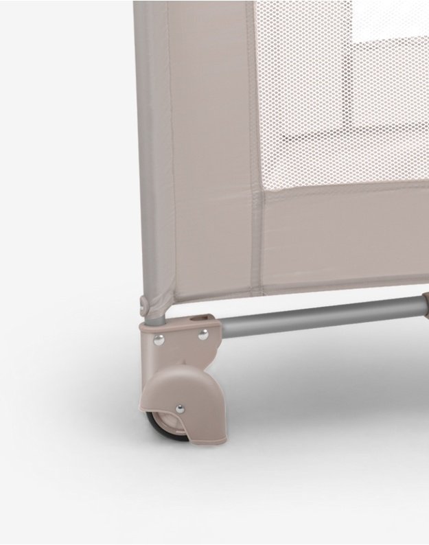 KikkaBoo So Gifted PLUS Travel Cot Beige 