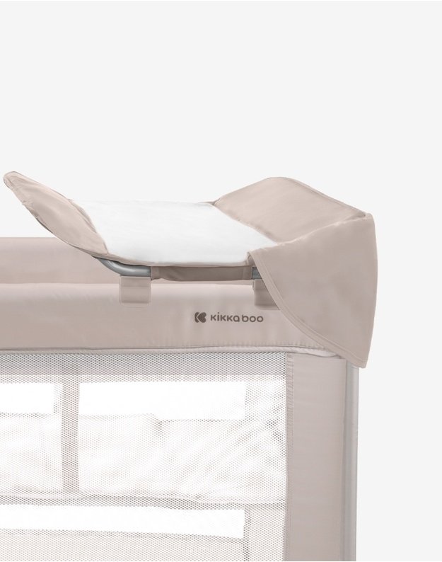 KikkaBoo So Gifted PLUS Travel Cot Beige 