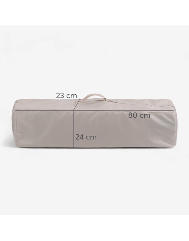 KikkaBoo So Gifted PLUS Travel Cot Beige 
