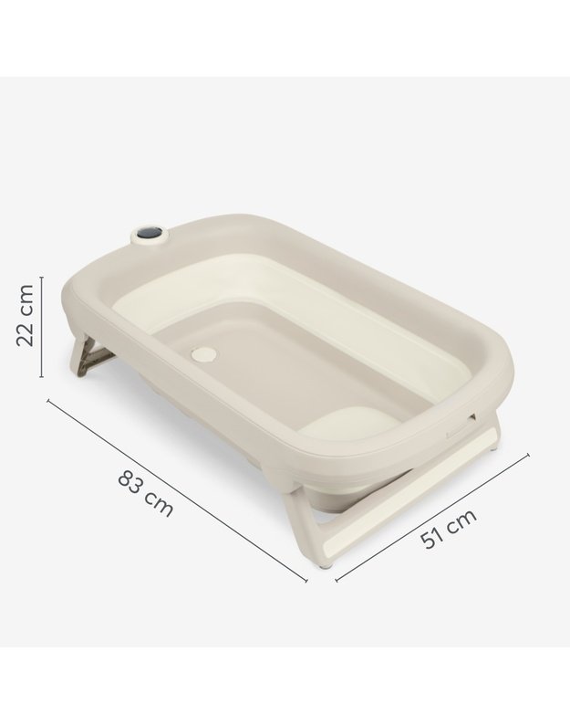 Folding bathtub Rio Grey