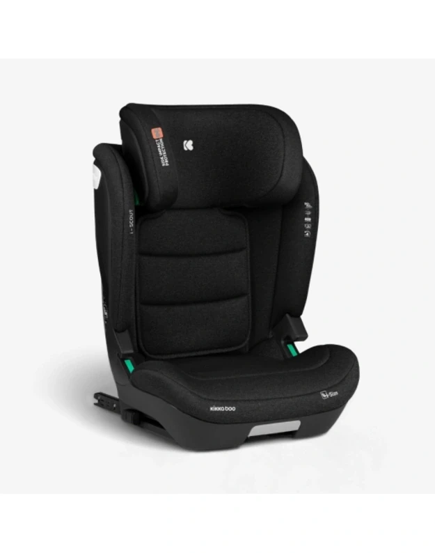 Automobilinė kėdutė KikkaBoo i-Scout i-size 100-150cm Black