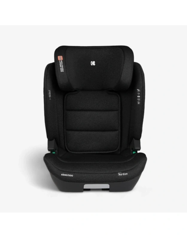Automobilinė kėdutė KikkaBoo i-Scout i-size 100-150cm Black