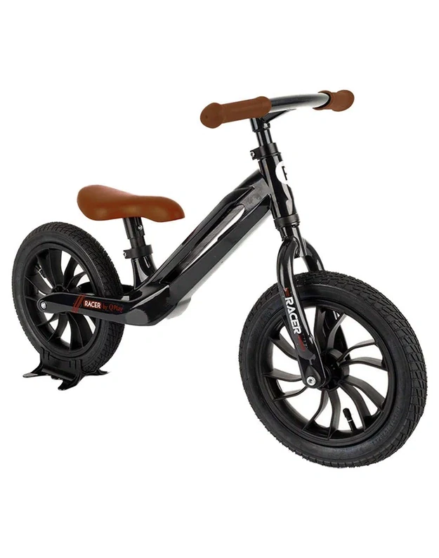 QPlay RACER Balance Bike with Inflatable Tires 