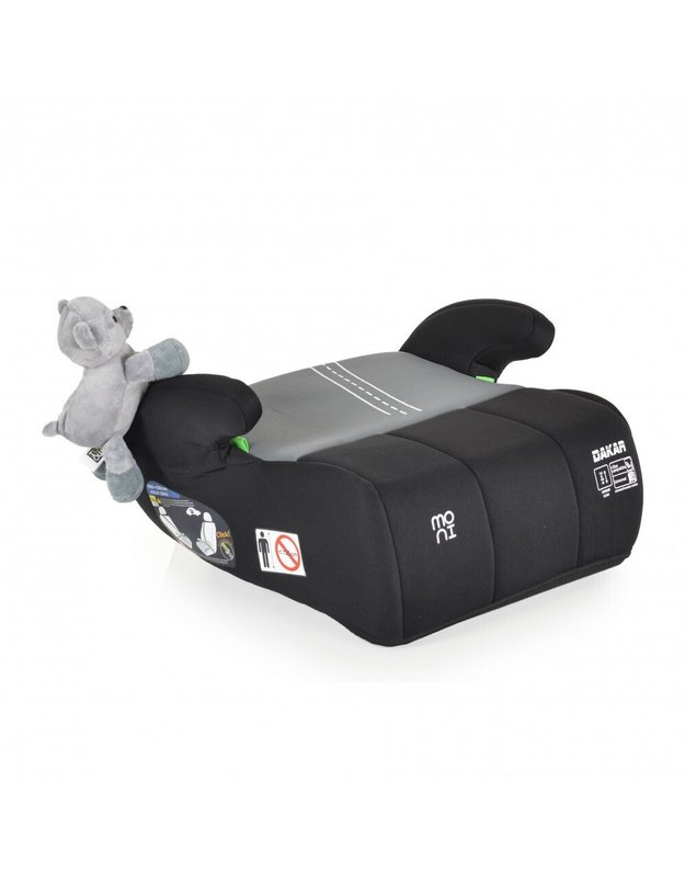 Cangaroo Dakar Grey Car Seat Booster 15–36 kg
