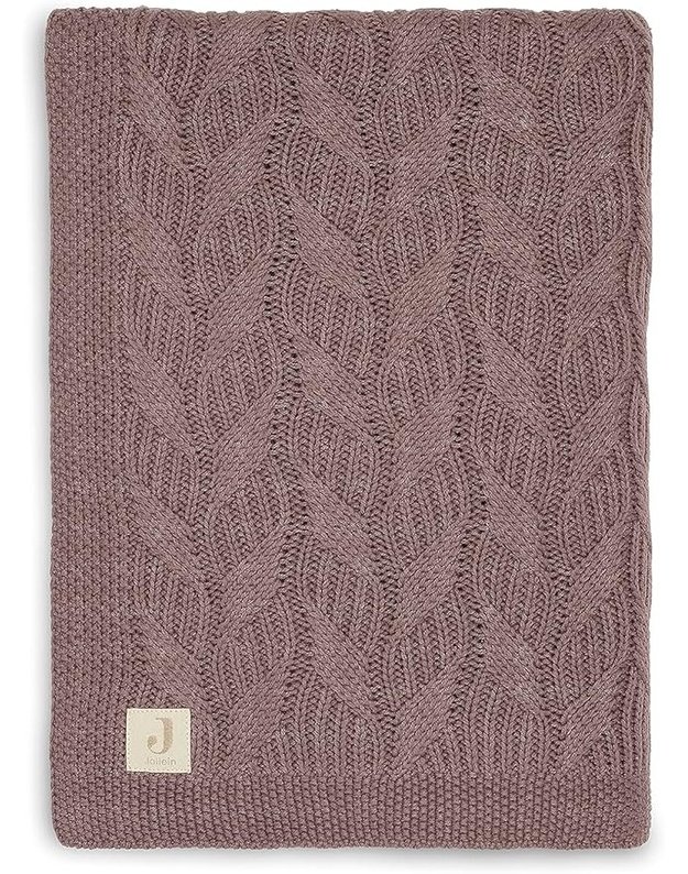 Jollein megztas vaikų pledas 100x150 cm Brown