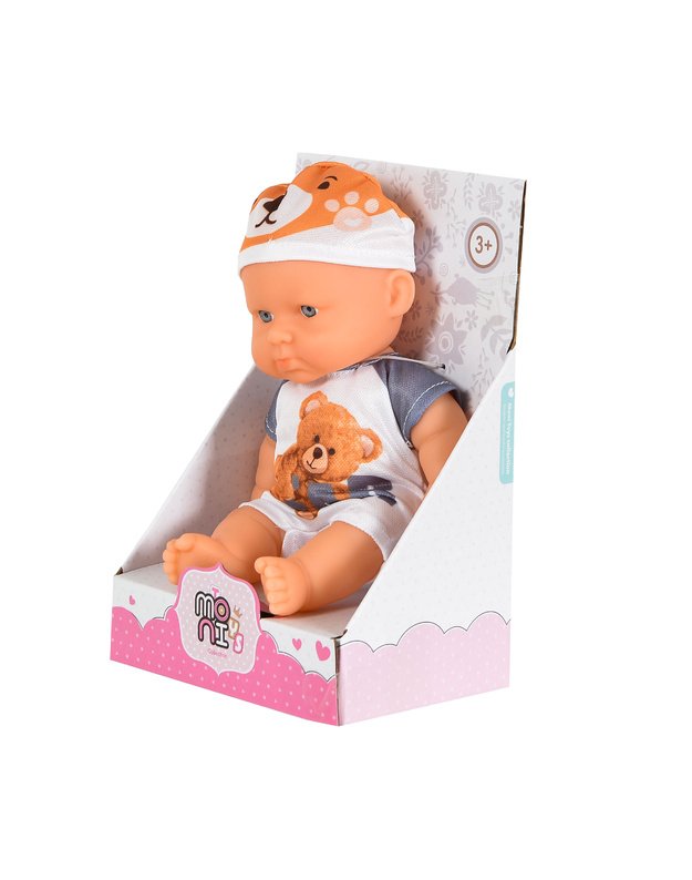 Moni lėlė kūdikiui 20 cm