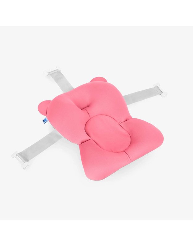 KikkaBoo Soft Bath Support Bear Pink 