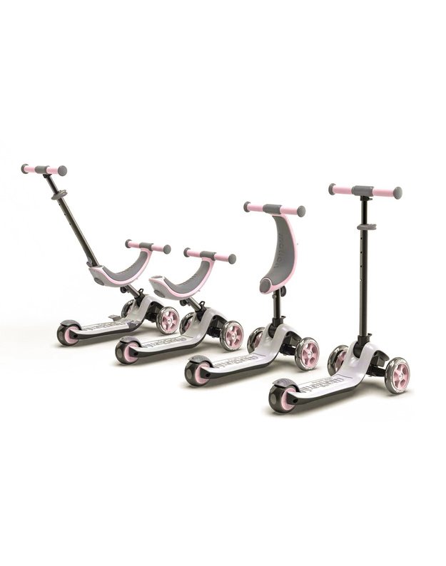 Motion 4in1 Scooter Pink – grows with your child from 1 year