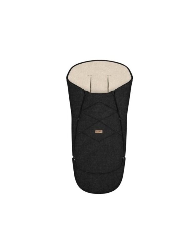 Zaffiro everGrow Scandi Wool Footmuff Black 