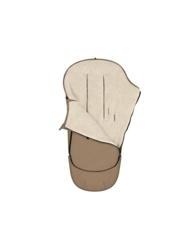 Zaffiro everGrow Aspen Wool Footmuff Latte 