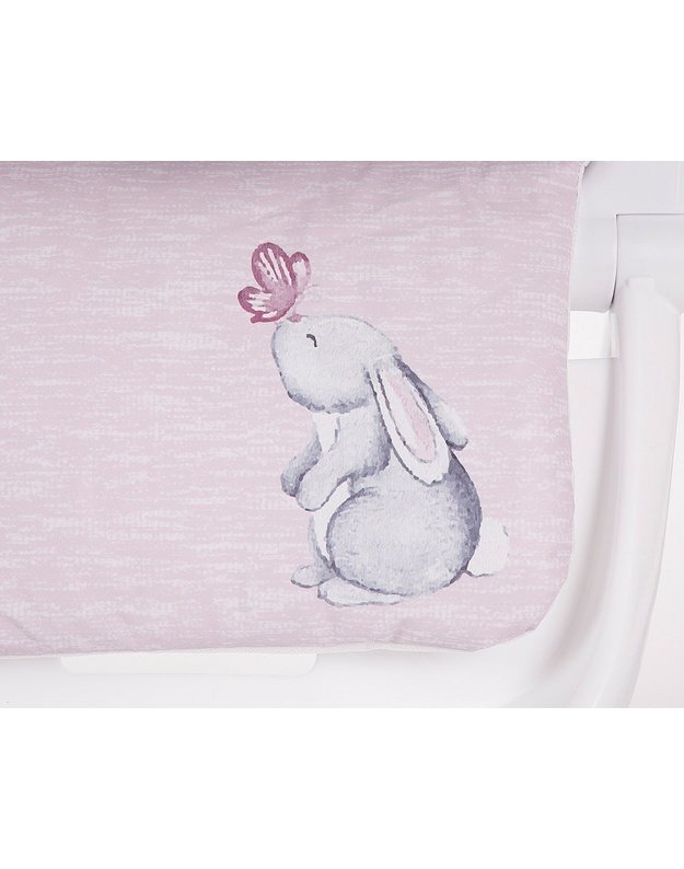 Maitinimo kėdutė KikkaBoo Sweet Nature Rabbit Pink