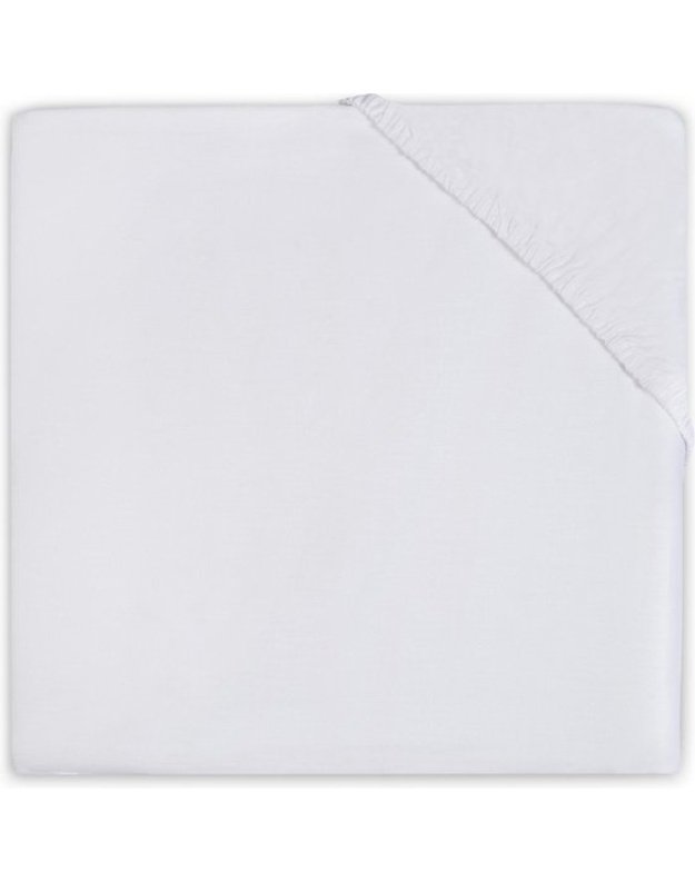 Jollein jersey paklodė lop&scaron;iui 40x80/90 cm White &ndash; mink&scaron;ta ir tampri