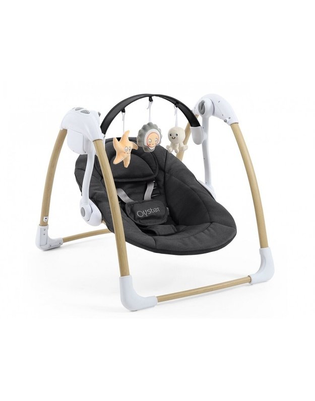 Oyster lounger woven by Oyster Swing Stone