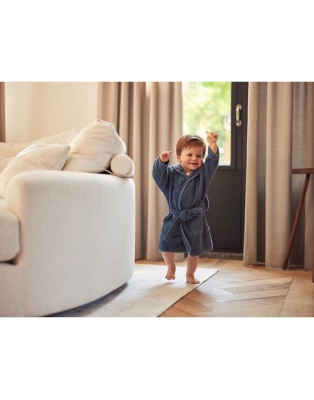 Jollein Terry Bathrobe 3–4 years Jeans Blue 