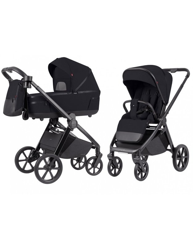 Universal stroller set Carrello Omega Plus 2in1 Cosmo Black