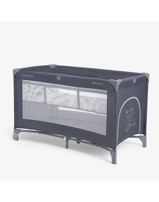 KikkaBoo So Gifted PLUS Travel Cot Navy 