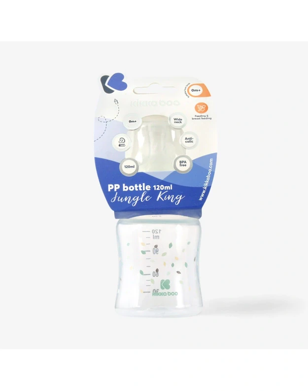 Jungle King PP feeding bottle 120 ml Mint