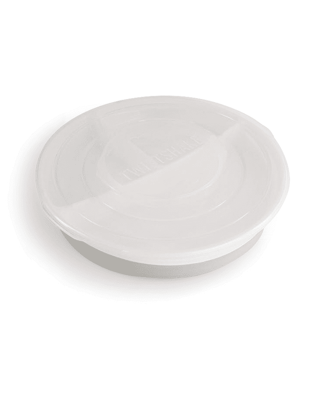 Twistshake White Divided Plate 78177 
