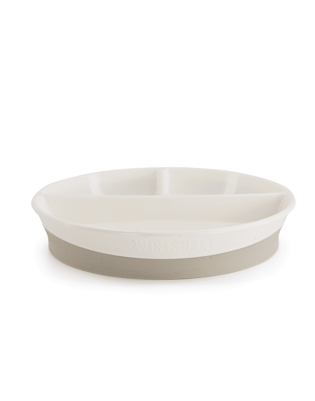 Twistshake White Divided Plate 78177 