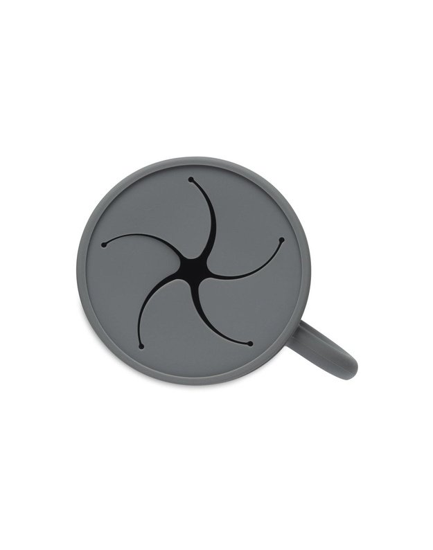 Jollein Silicone Snack Container for Kids Storm Grey