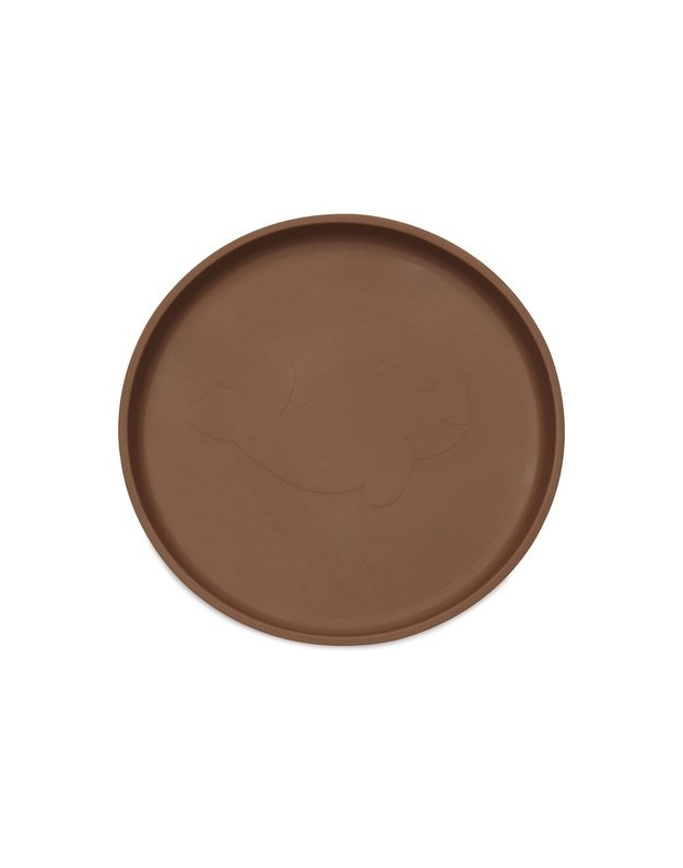Jollein Baby Plate Silicone Caramel