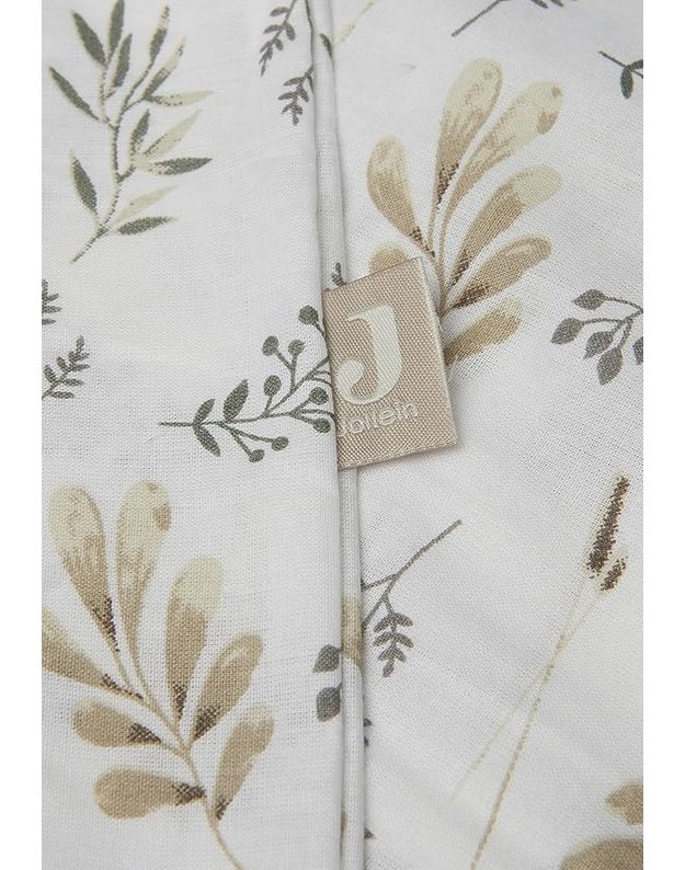 Jollein Bed Linen Set Wild Flowers White 100x140cm 40x60cm