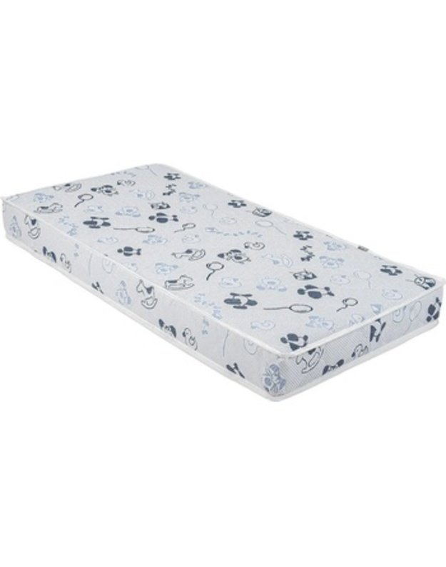 KikkaBoo čiužinys Memory Comfort 70x140x12 cm Horses Blue