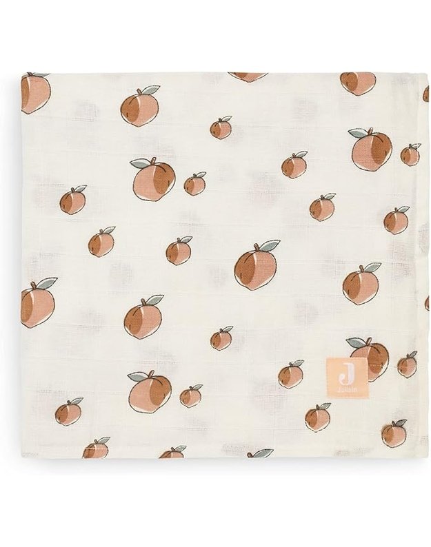 Jollein muslino vystykliukai 70x70 cm Peach White