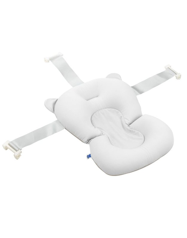 KikkaBoo Soft Bath Support Bear White