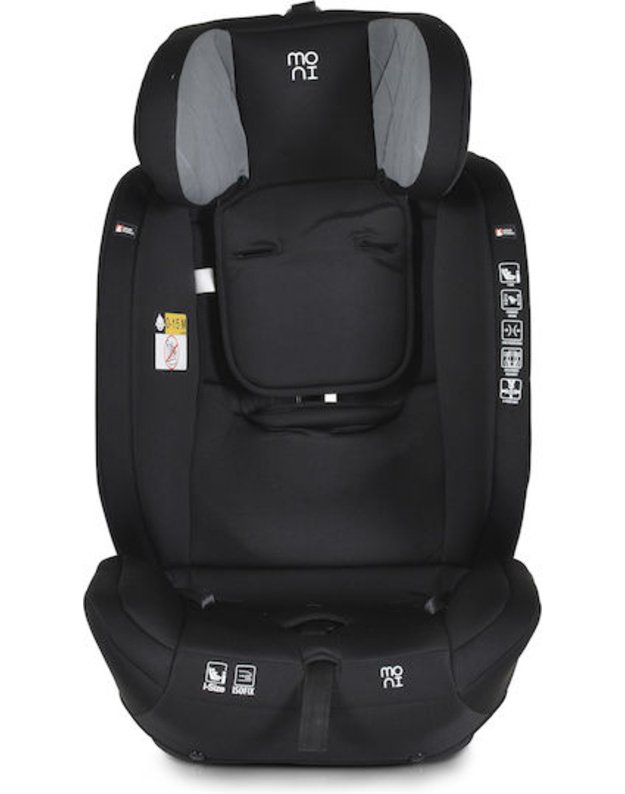 Moni iSafe Car Seat Isofix Grey 9–36 kg 