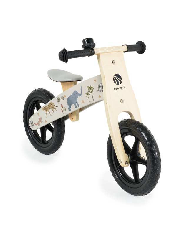 Wooden Balance Bike Leo and Friends 