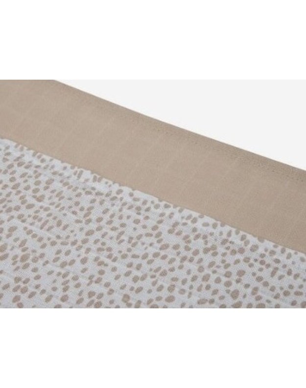 Jollein Cotton Muslin Swaddles 115x115 cm Dotted (2 pcs) 