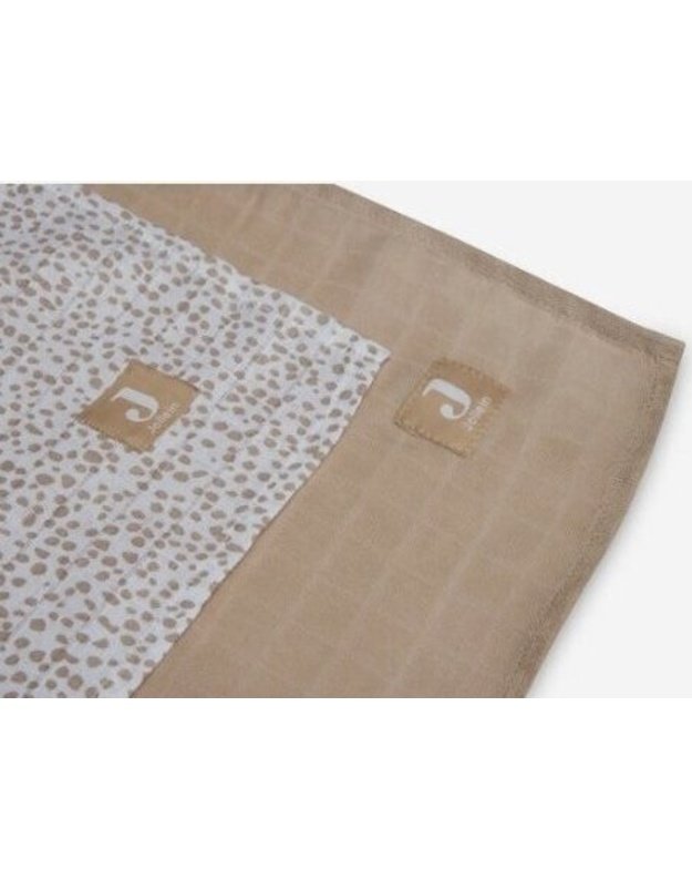 Jollein Cotton Muslin Swaddles 115x115 cm Dotted (2 pcs) 