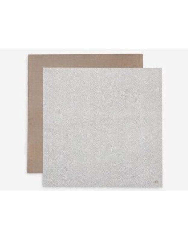 Jollein Cotton Muslin Swaddles 115x115 cm Dotted (2 pcs) 