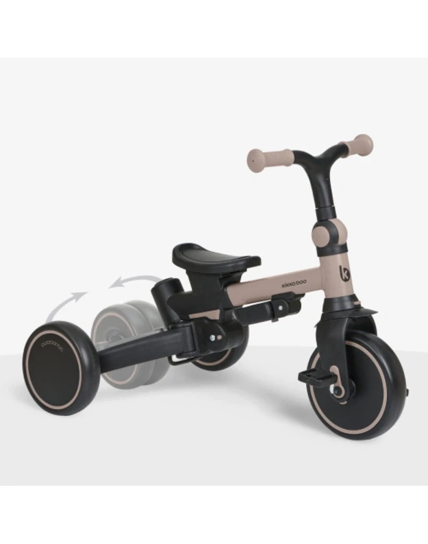 Triciklas 8-in-1 Aluma Beige &ndash; augantis vaiki&scaron;kas triratukas su stūmimo rankena