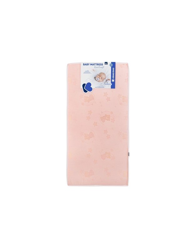 Kikka Boo Kikka Boo CocoCraft Bear Pink Mattress 60x120x15 cm
