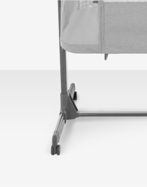 Baby Crib - Kikkaboo Noah Dark Grey