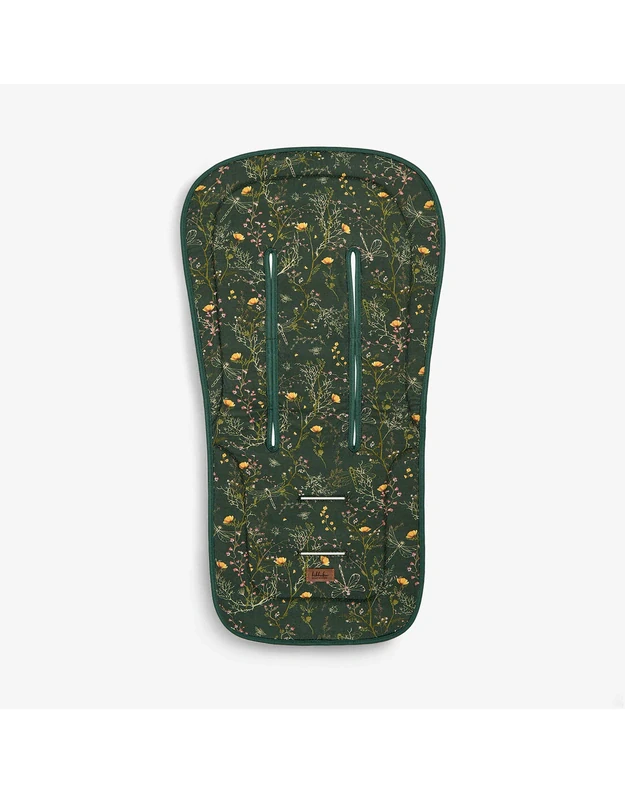 KikkaBoo Stroller Lining - Secret Garden Green