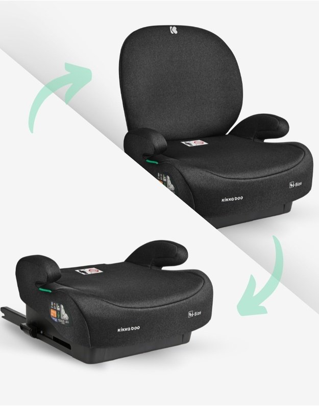 Car booster seat i-Boost Brown (i-Size 125-150 cm)