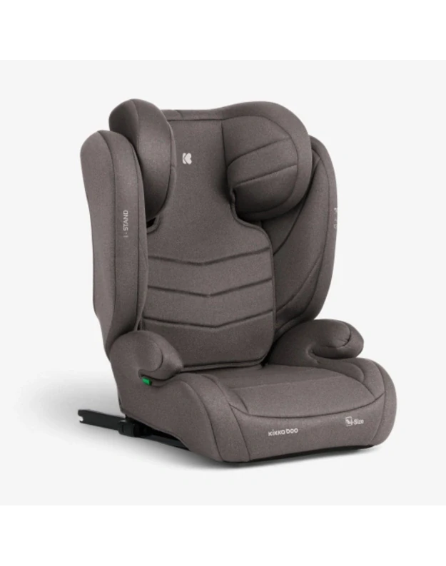 Automobilinė kėdutė KikkaBoo i-Stand i-size 100-150cm Brown