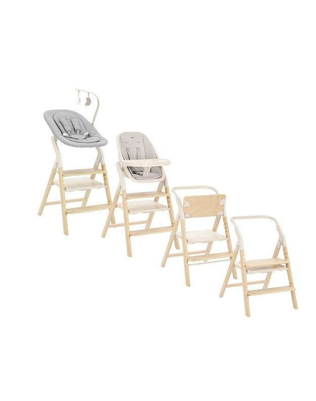 Carrello Ergo Highchair 2in1 Carbon Grey
