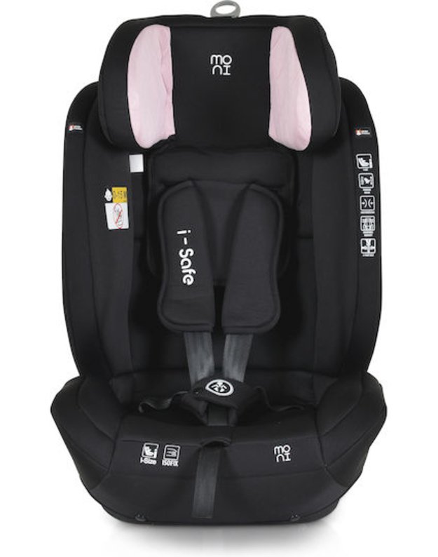 Car Seat Moni i-Safe 76-150 cm (9-36 kg) Pink 
