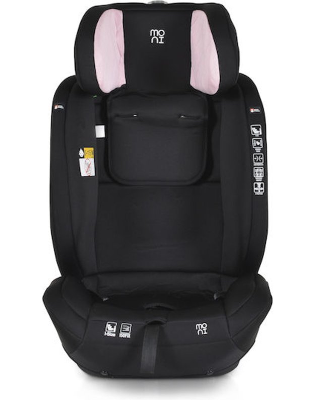 Car Seat Moni i-Safe 76-150 cm (9-36 kg) Pink 